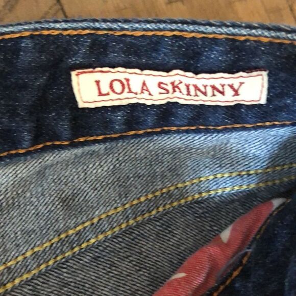 Get Lucky 🍀 Lola Skinny Jeans 👖 5 Pockets Cotton Lycra Stretch. - Picture 6 of 17